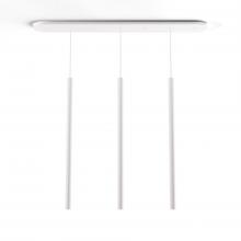 Koncept Inc CMP-L3-S-36-MWT - Combi Pendant 36" Linear 3 Combo Matte White with Matte White Canopy