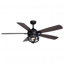 Vaxcel International F0124 - Barnes 54-in Ceiling Fan Matte Black