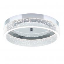 Vaxcel International C0275 - Vaughn 12-in. LED Flush Mount Chrome