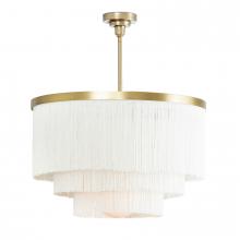 Regina Andrew 16-1257IV - Regina Andrew Cabaret Fringe Chandelier (Ivory)