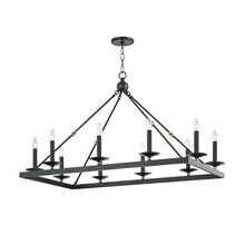 Hudson Valley 3244-AOB - 10 LIGHT CHANDELIER