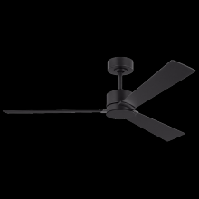 Visual Comfort & Co. Fan Collection 3RZR52MBK - Rozzen 52" Indoor/Outdoor Midnight Black Ceiling Fan with Handheld Remote Control