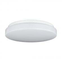 Jesco RE-GEO-FM-93011-2790-WH - JESCO 11-inch Round Drum LED Acrylic Surface Mount 2700K