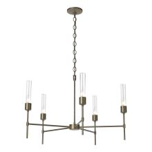 Hubbardton Forge 105045-SKT-84-ZM0611 - Vela 5 Arm Chandelier