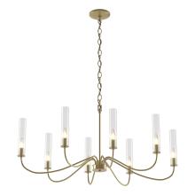 Hubbardton Forge 105050-SKT-86-BR-ZM0611 - Grace 8-Arm Chandelier