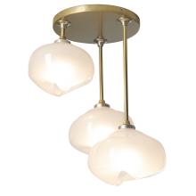 Hubbardton Forge 121373-SKT-86-FD0710 - Ume 3-Light Semi-Flush