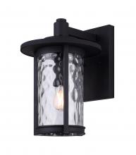 Canarm IOL567BK - Leon 1 Light Outdoor Lantern, Black Finish