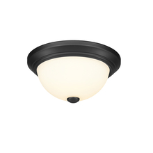 Millennium 4901-MB - 2-Light Flushmount Ceiling Light Matte Black