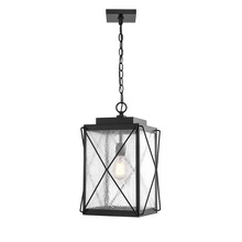 Millennium 2615-PBK - Robinson 1-Light Outdoor Hanging Lantern Powder Coated Black