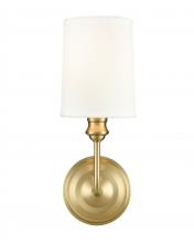 Millennium 99801-VB - Leena 1-Light Wall Sconce Vintage Brass