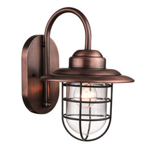 Millennium 5393-NC - R Series 1-Light Wallmounts Natural Copper