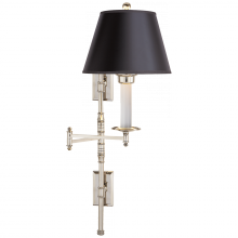 Visual Comfort & Co. Signature Collection RL CHD 5102PN-B - Dorchester Double Backplate Swing Arm