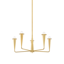 Mitzi by Hudson Valley Lighting H791805-AGB - DANNA Chandelier