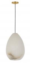 Visual Comfort & Co. Modern Collection SLPD545ALBHAB - Alina Alabaster Small Pendant