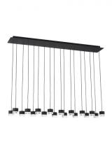 Visual Comfort & Co. Modern Collection 700TRSPGBL18TB-LED930277 - Gable 18 Light Chandelier