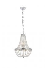 Elegant 1113D14C - Valeria 14 Inch Pendant in Chrome