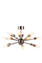 Elegant 1135D30PN - Cork 18 light polished Nickel Chandelier