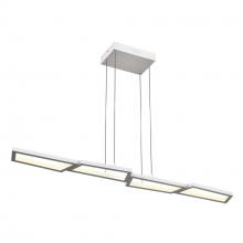 Dals PDL44-3K-WH - 44 Inch Geometric Linear LED Pendant Light