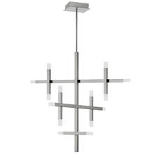 Dainolite ACS-3656C-PC-FR - 42W Chandelier Polished Chrome with Frosted Acrylic Diffuser