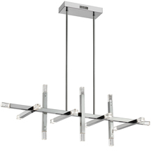 Dainolite FCS-4064HC-PC - 48W Horizontal Polished Chrome Chandelier w/ Acrylic Diffuser