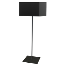 Dainolite MM201F-BK-797 - 1 Light Square Floor Lamp w/ Black Shade