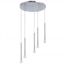 Dainolite SNY-125P-PC - 5LT Pendant, PC