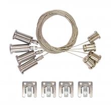 Nuvo 65/592 - 4' - Suspension Kit for LED Backlit Flat Panel Fixtures