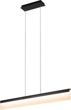 Page One Lighting PP020024-BBK - Lange Linear Pendant, Single Light Pendant