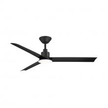 WAC Smart Fan Collection F-103L-MB - FLAIR 56 MATTE BLACK WITH LUMINAIRE