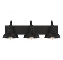 Savoy House Meridian M80061ORB - 3-Light Bathroom Vanity Light in Oil Rubbed Bronze