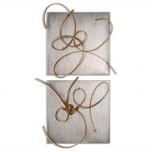 Uttermost 07071 - Uttermost Harmony Metal Wall Art, S/2