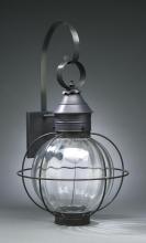 Northeast Lantern 2841-VG-LT2-OPT - Caged Round Wall Verdi Gris 2 Candelabra Sockets Optic Glass