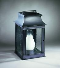 Northeast Lantern 5631-AC-CIM-CSG - Pagoda Wall Top Antique Copper Medium Base Socket With Chimney Clear Seedy Glass