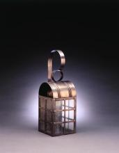 Northeast Lantern 6131-DAB-MED-CSG-NS - Culvert Top H-Bars Wall Dark Antique Brass Medium Base Socket Clear Seedy Glass No Scroll