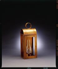 Northeast Lantern 8041-AC-CIM-CSG - Culvert Top Wall Antique Copper Medium Base Socket With Chimney Clear Seedy Glass