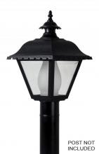 Wave Lighting 270TC-BK - HAWTHORNE POST LANTERN