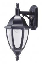 Wave Lighting S11VF-LR12W-BK - EVERSTONE WALL LANTERN