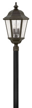 Hinkley 1677OZ-LL - Hinkley Lighting Edgewater Series 1677OZ-LL Exterior Post Lantern (Incandescent or LED)