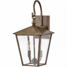 Hinkley 14064BU - Medium Wall Mount Lantern