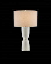 Currey 6000-0794 - Linz White Table Lamp