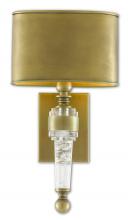 Currey 5000-0177 - Lindau Brass Wall Sconce