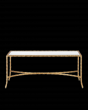 Currey 4057 - Gilt Twist Bronze Cocktail Table