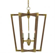 Currey 9000-0220 - Bastian Medium Chestnut Lantern