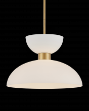 Currey 9000-1094 - Zevio White Pendant