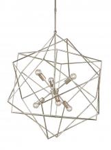 Currey 9455 - Aerial Silver Chandelier