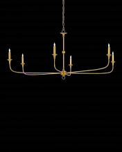 Currey 9000-0370 - Nottaway Large Gold Chandelier