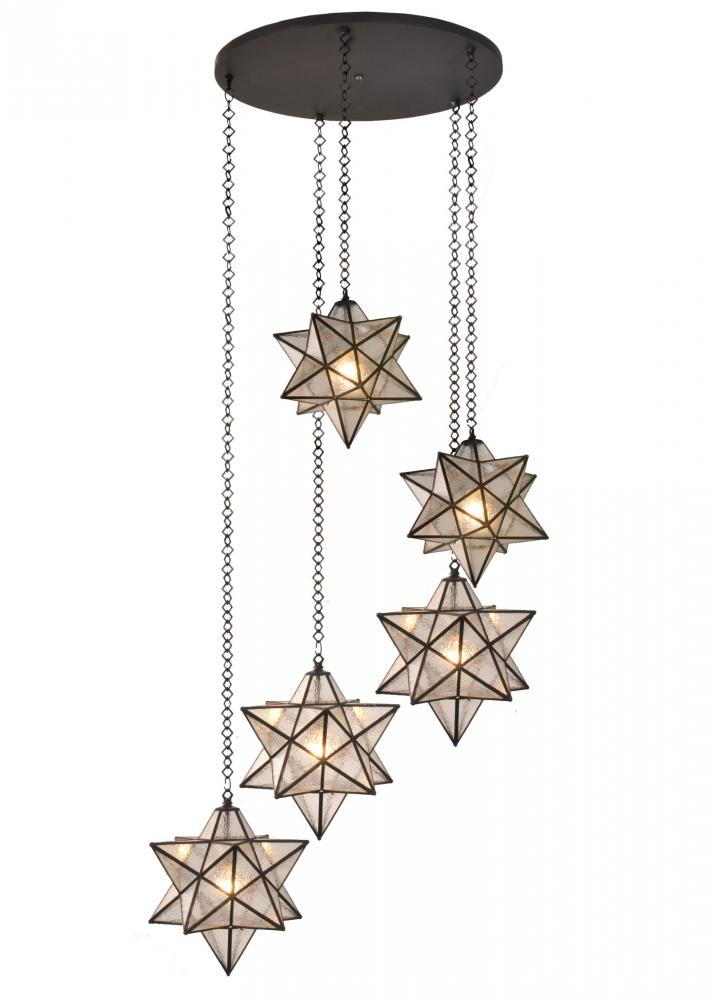 white moravian star light